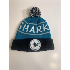 Nhl hockey team beanie sharks